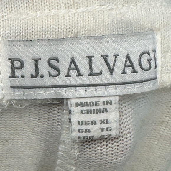 PJ Salvage Mountain Bound Lounge Sleep Pant Jogger - Oatmeal Cream - Picture 9 of 10